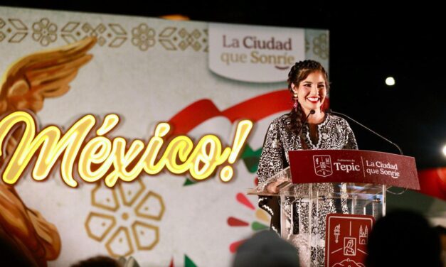 ENTREGA EXITOSA DE LA GLORIETA DEL ÁNGEL EN TEPIC