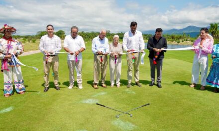 INAUGURAN CAMPO DE GOLF NAUKA EN COSTA CANUVA CON INVERSIÓN DE 50 MDD
