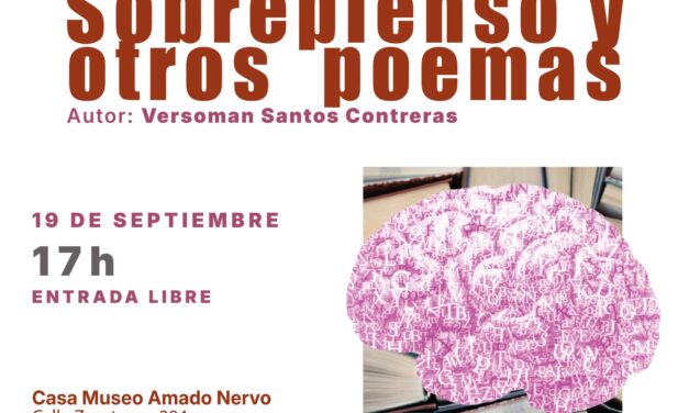 PRESENTACIÓN DEL LIBRO “SOBREPIENSO Y OTROS POEMAS” EN TEPIC
