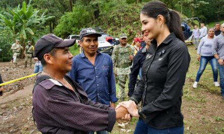 APOYO A FAMILIAS DE OTATISTE TRAS TROMBA