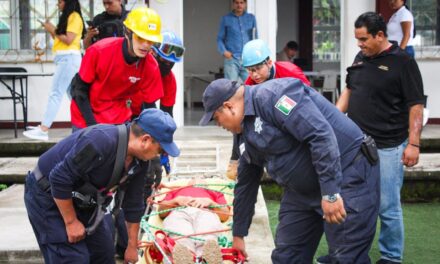 Xalisco participa en el Segundo Simulacro Nacional 2025