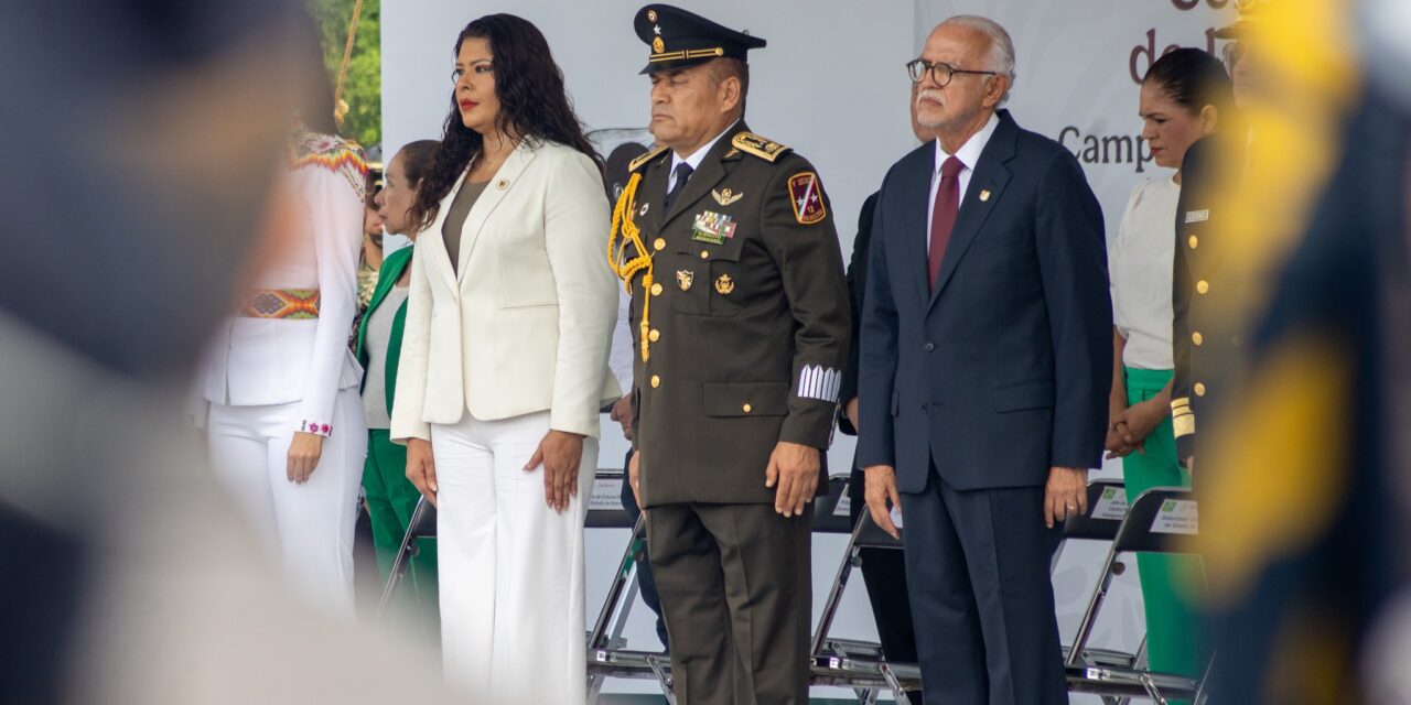 Magistrada Aracely Avalos Lemus participa en ceremonia del 13 de septiembre
