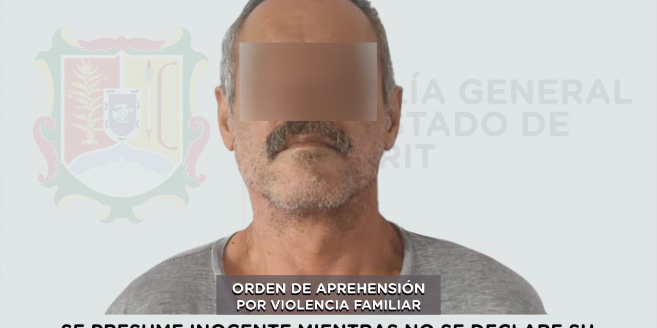 📢 #Boletín | CAPTURADO PRESUNTO RESPONSABLE DE VIOLENCIA FAMILIAR