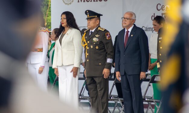 Magistrada Aracely Avalos Lemus participa en ceremonia del 13 de septiembre