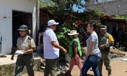 RECORRIDOS EN COLONIAS AFECTADAS