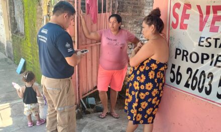PROTECCIÓN CIVIL CONTINÚA RECORRIDOS EN ZONAS AFECTADAS POR INUNDACIONES