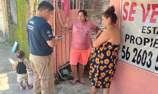 PROTECCIÓN CIVIL CONTINÚA RECORRIDOS EN ZONAS AFECTADAS POR INUNDACIONES