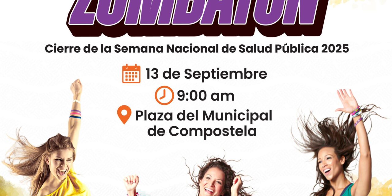 ¡SÚMATE AL ZUMBATÓN POR LA SALUD EN COMPOSTELA!