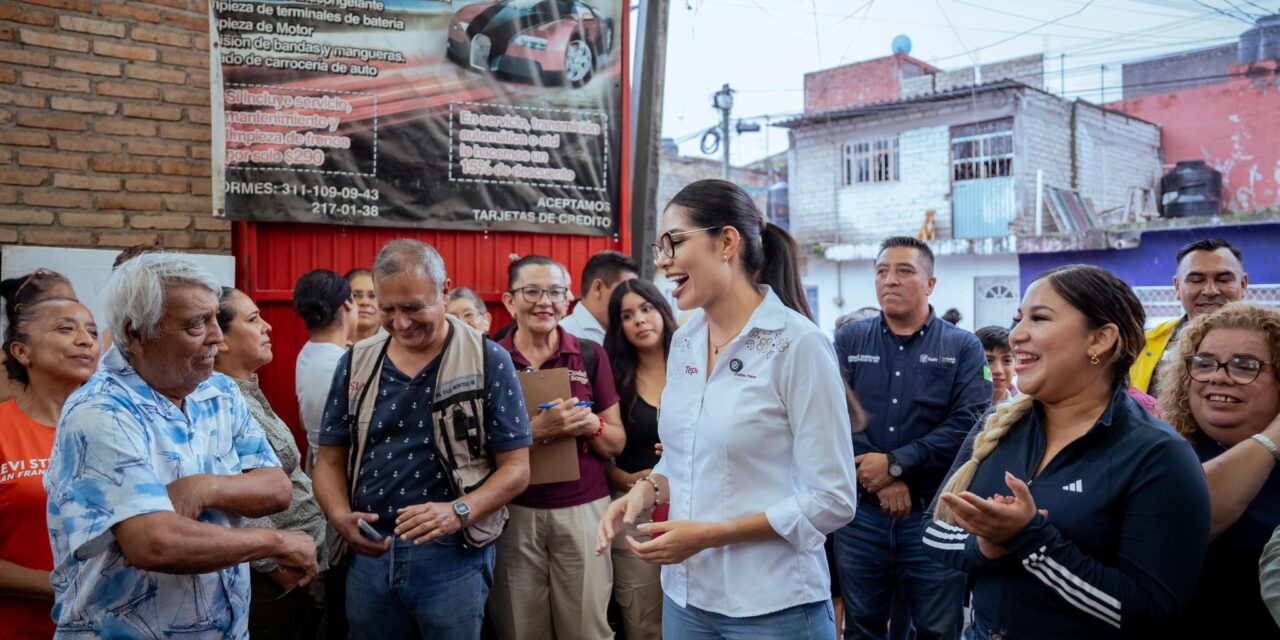 ¡GERALDINE PONCE ATIENDE A FAMILIAS AFECTADAS EN TEPIC!
