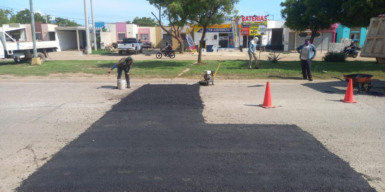 AVANZAN TRABAJOS DE ESCARPETADO EN MAZATLÁN