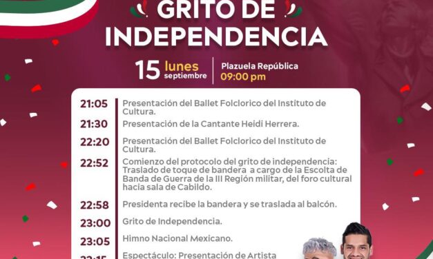 VIVE EL GRITO DE INDEPENDENCIA EN MAZATLÁN