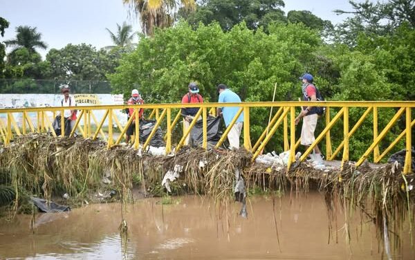 REALIZAN LIMPIEZA DE CALLES EN FRACCIONAMIENTO JACARANDAS