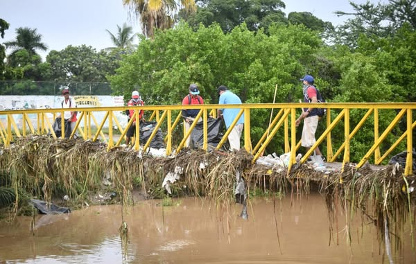 REALIZAN LIMPIEZA DE CALLES EN FRACCIONAMIENTO JACARANDAS