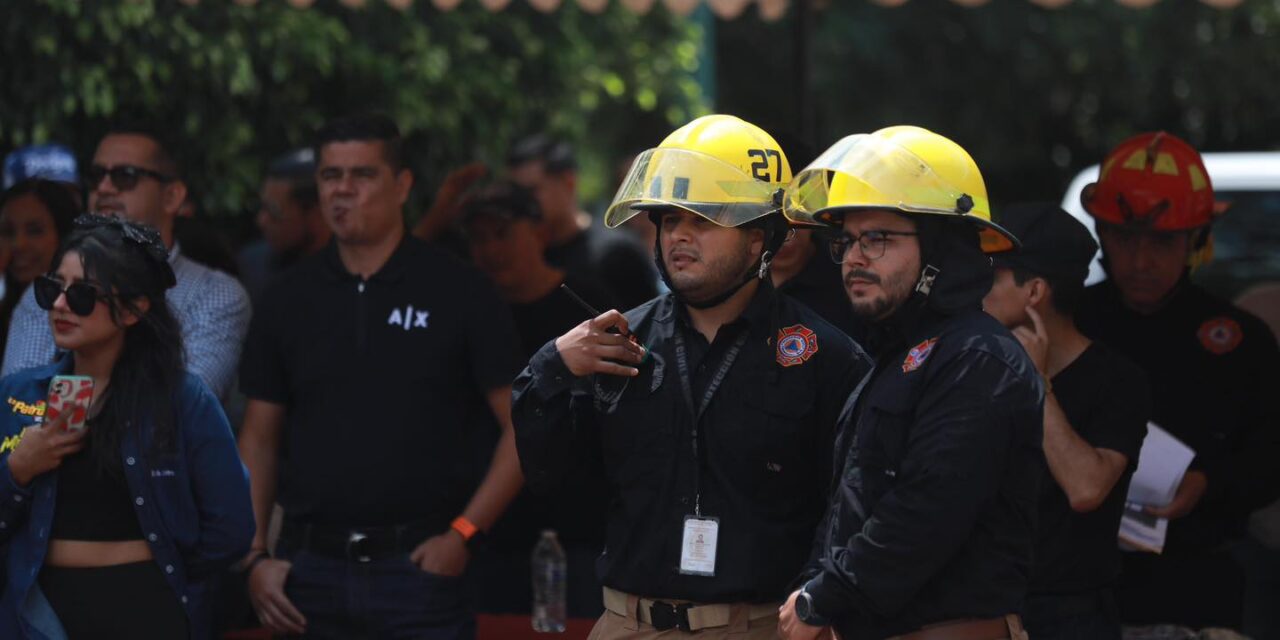 El Gobierno de Tepic se sumó al Simulacro Nacional 2025
