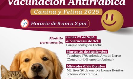 SEMANA NACIONAL DE VACUNACIÓN ANTIRRÁBICA GRATUITA