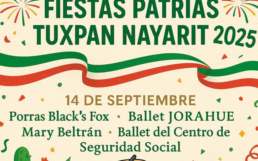 PROGRAMA DE FIESTAS PATRIAS TUXPAN 2025