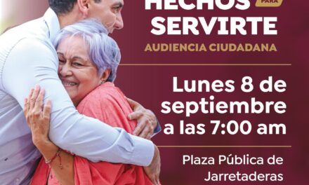 AUDIENCIA CIUDADANA LLEGA A JARRETADERAS