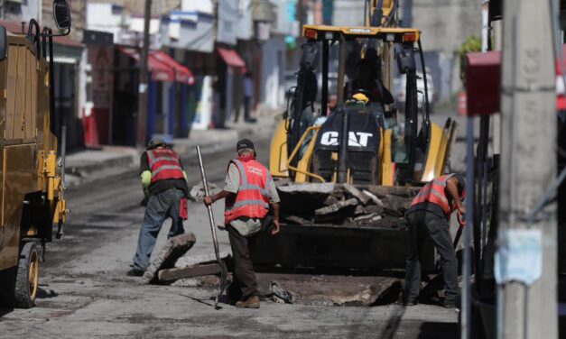 INICIAN REHABILITACIÓN DE CALLE CHURUBUSCO