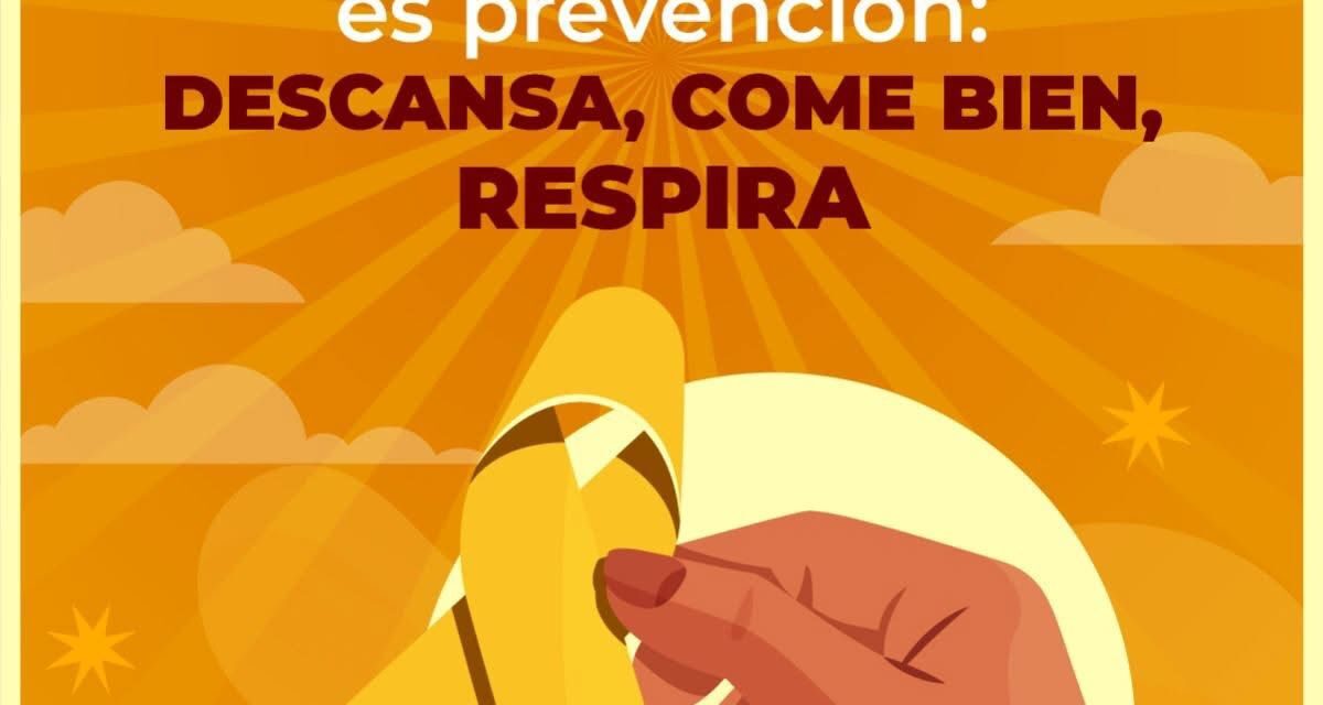 SEPTIEMBRE AMARILLO: PREVENCIÓN DEL SUICIDIO