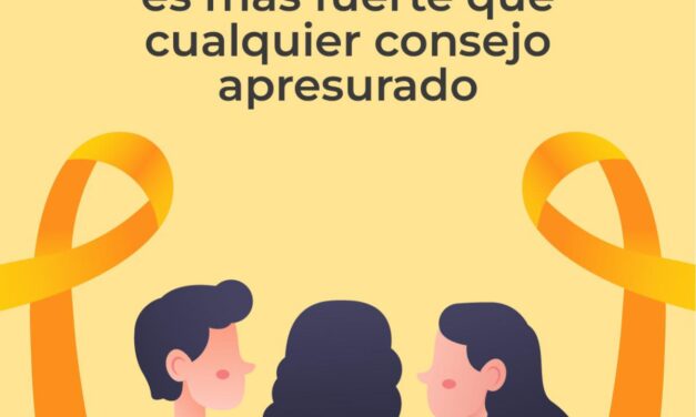 SEPTIEMBRE AMARILLO: CONCIENTIZA SOBRE LA DEPRESIÓN Y BUSCA AYUDA