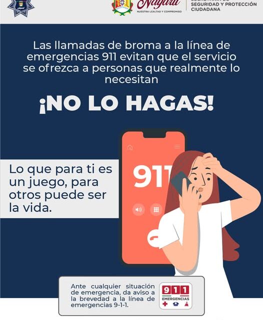 NO HAGAS LLAMADAS DE BROMA AL 911 ❌✅ TU RESPONSABILIDAD SALVA VIDAS