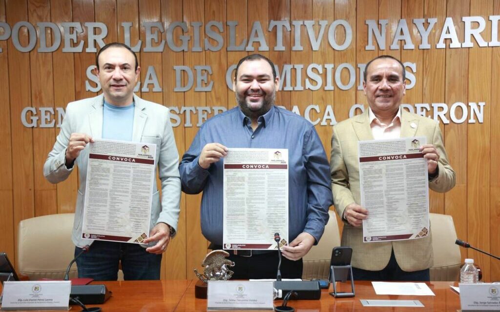 Convoca Congreso de Nayarit al Parlamento Juvenil 2025