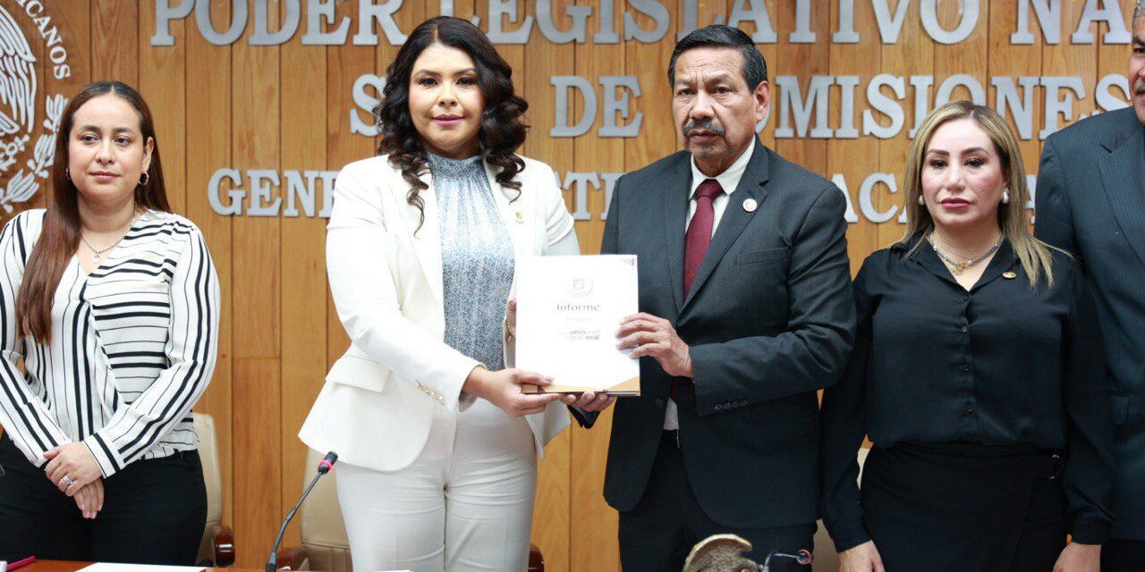 Reciben diputadas y diputados informe del Poder Judicial