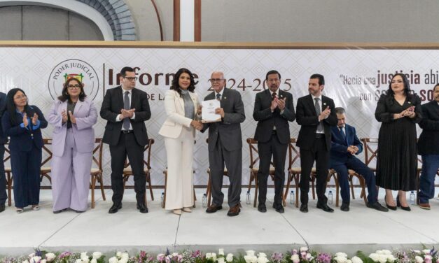 Magistrada Aracely Avalos Lemus presenta Informe de Labores 2024-2025 del Poder Judicial