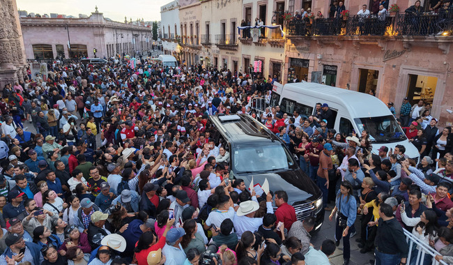 Con la Cuarta Transformación la pobreza está en el nivel más bajo de la historia de México: Presidenta Claudia Sheinbaum desde Zacatecas
