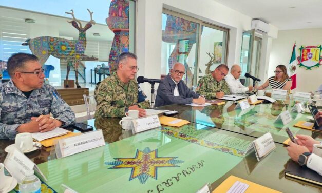 Gobernador Navarro Quintero encabeza Mesa Estatal de Seguridad en Nayarit