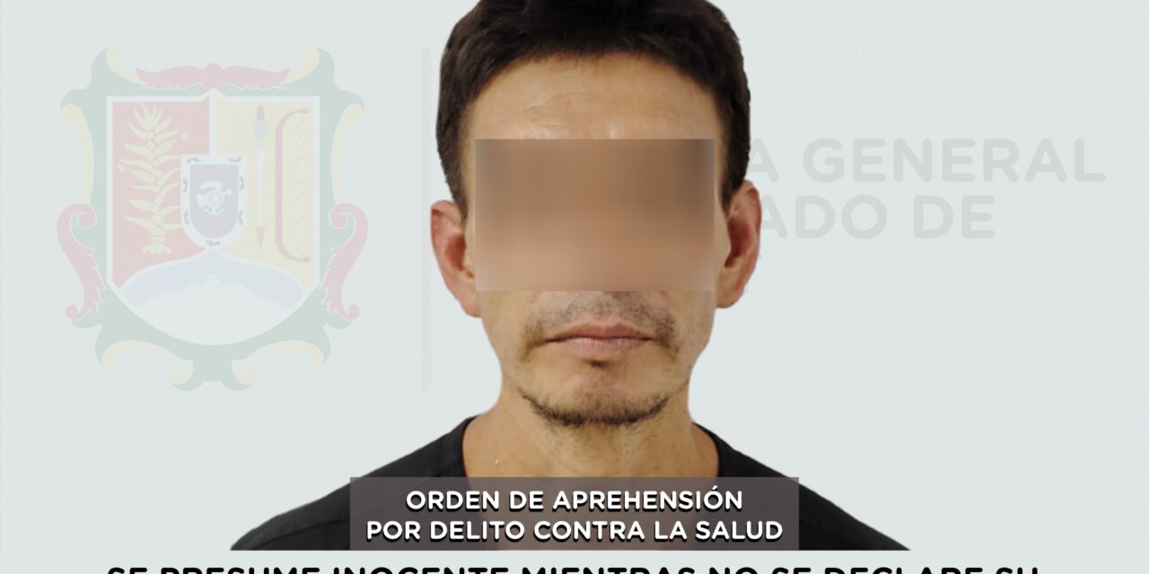 📢 #Boletín | DETENIDO EN TEPIC POR DELITO CONTRA LA SALUD