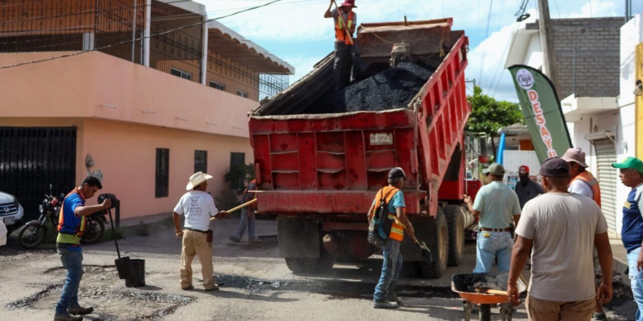 ¡Seguimos con el programa de bacheo