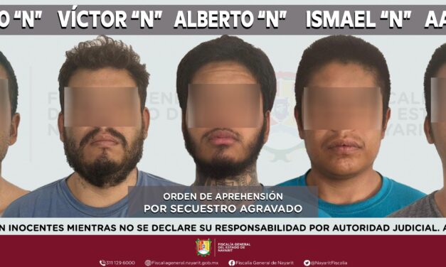 📢 #Boletín | SE LES EJECUTA ORDEN DE APREHENSIÓN POR SECUESTRO AGRAVADO