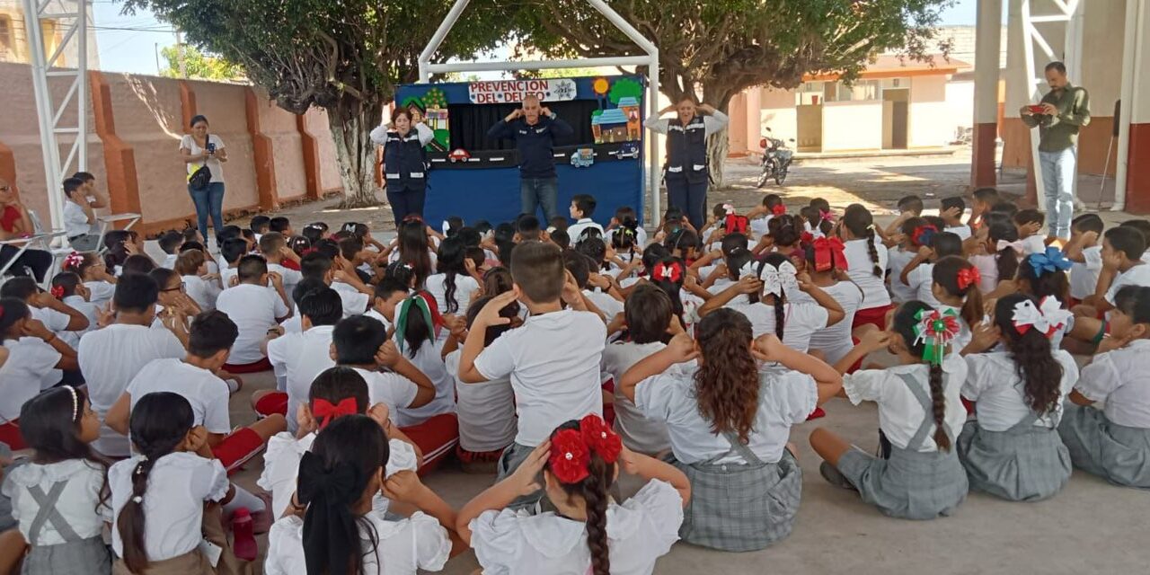 Fomenta SSPC la prevención y el autocuidado en escuelas de Santiago Ixcuintla
