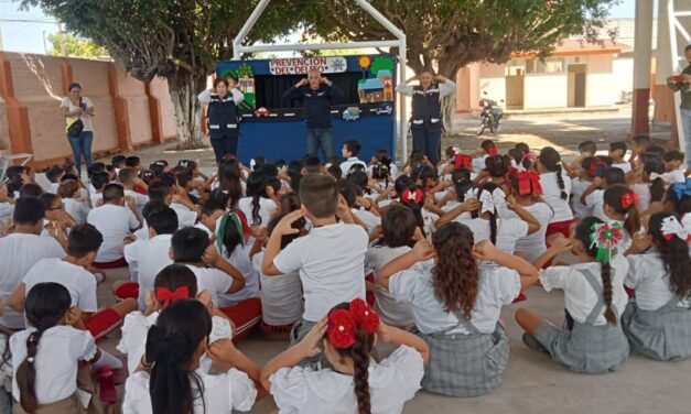 Fomenta SSPC la prevención y el autocuidado en escuelas de Santiago Ixcuintla