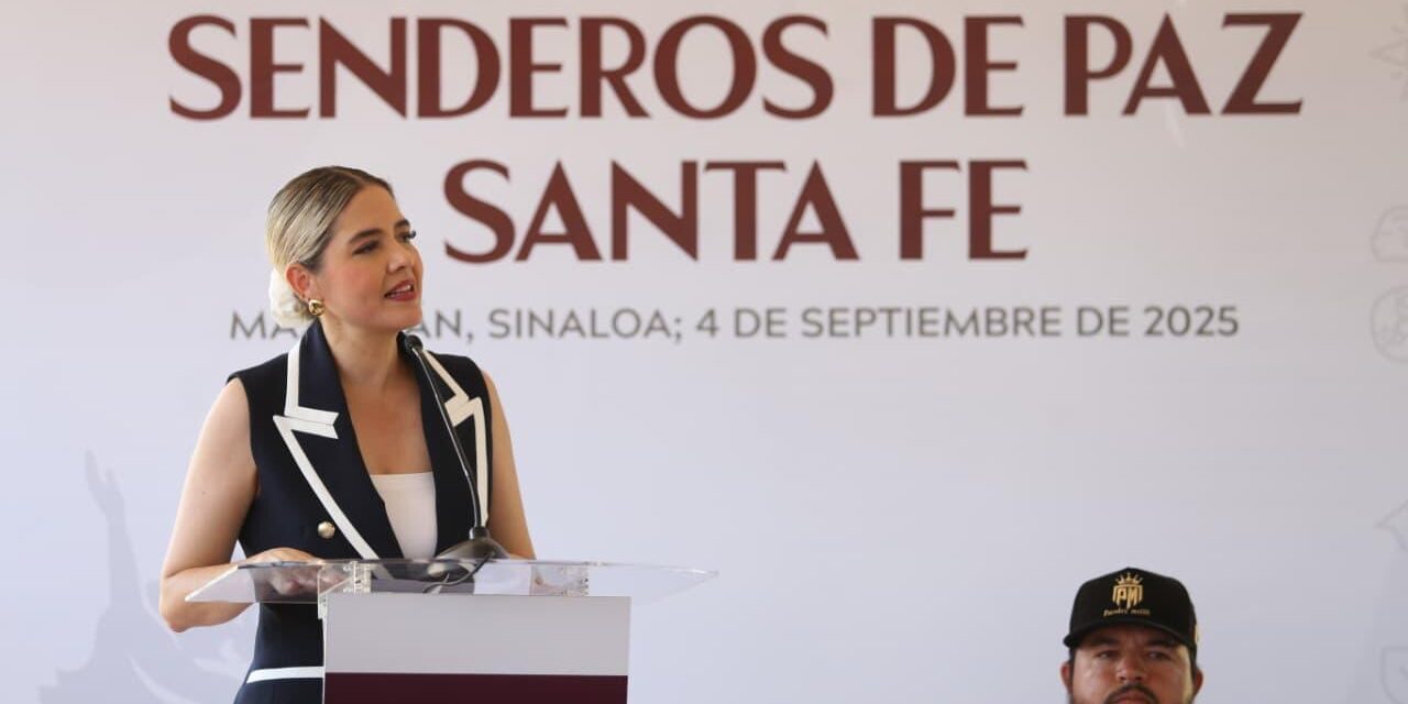 Inaugura el Gobernador Rocha Moya el primer “Sendero de Paz”, en Mazatlán