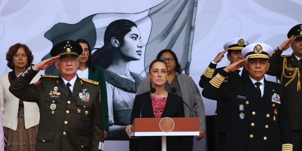 PRESIDENTA CLAUDIA SHEINBAUM CONMEMORA 178 ANIVERSARIO DE LA GESTA HEROICA DE LOS NIÑOS HÉROES DE CHAPULTEPEC
