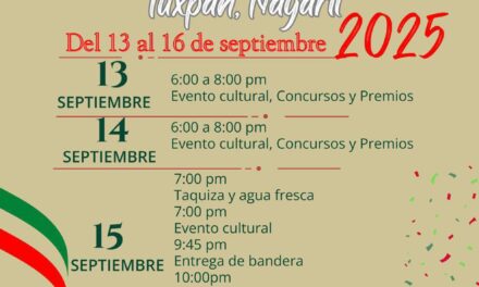 ¡Vive las Fiestas Patrias en Tuxpan, Nayarit!