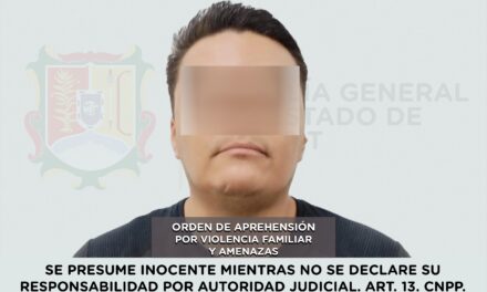 📢 #Boletín | CAPTURADO EN BAHÍA DE BANDERAS POR VIOLENCIA FAMILIAR Y AMENAZAS
