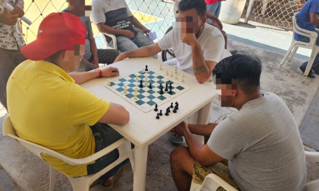 Realiza SSPC taller de ajedrez en el CERESO Venustiano Carranza