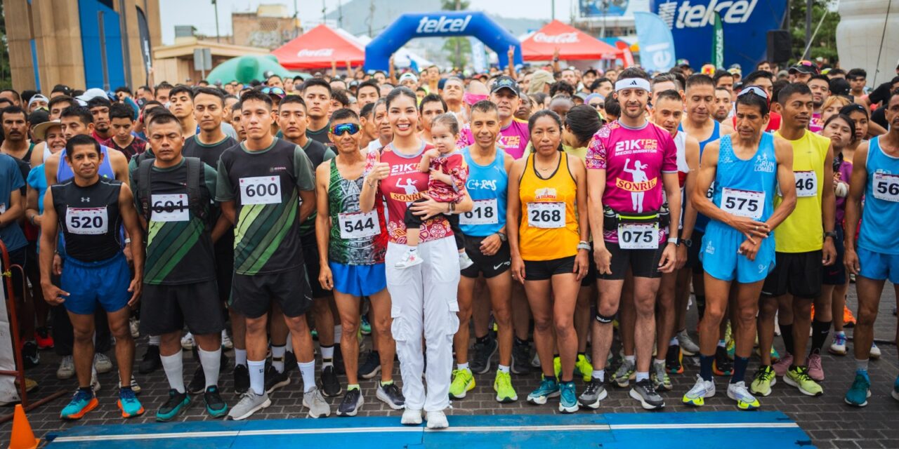 ¡Todo listo para el Medio Maratón de Tepic 2025! 🏃‍♀️🏃‍♂️