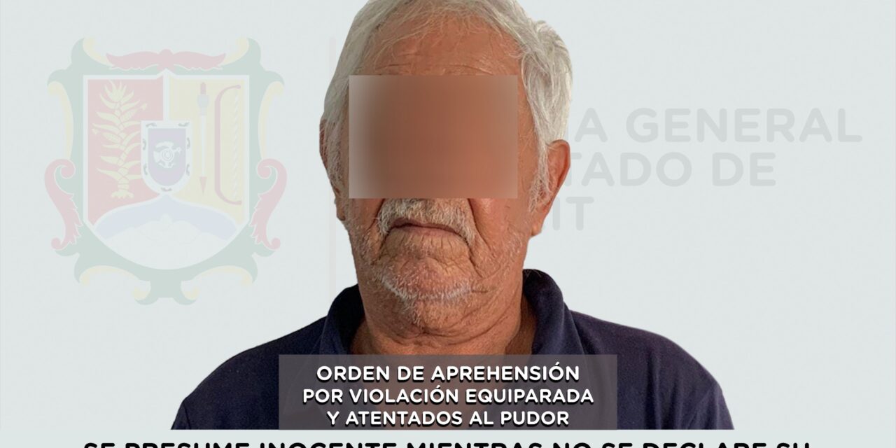 📢 #Boletín | DETENIDO POR VIOLACIÓN EQUIPARADA Y ATENTADOS AL PUDOR