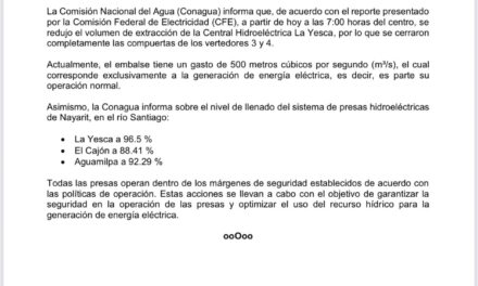 El gobierno del estado de Nayarit informa: