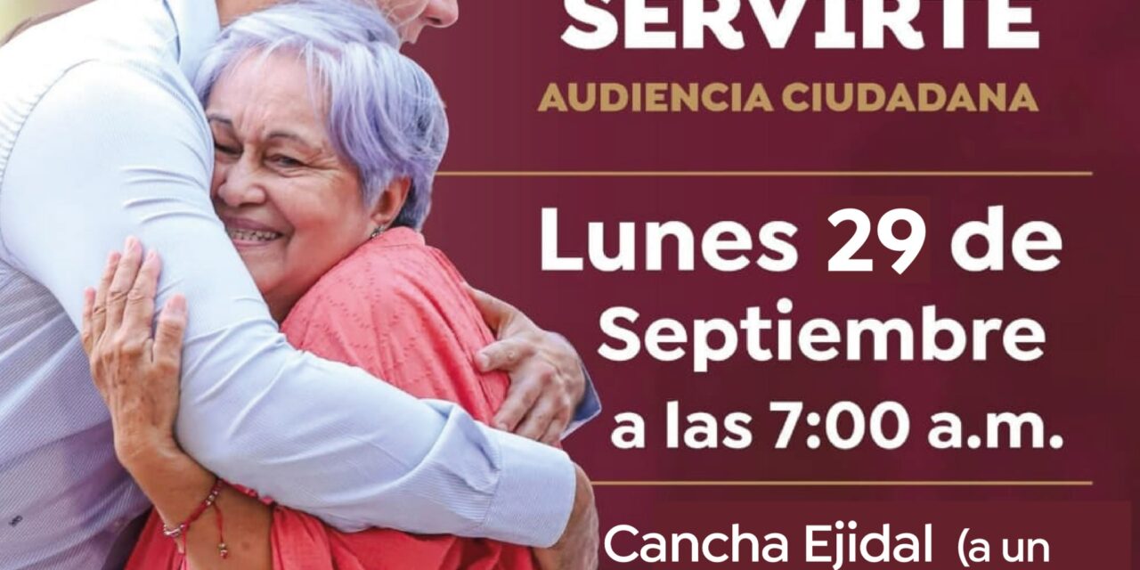 Audiencia Ciudadana llegará San Vicente