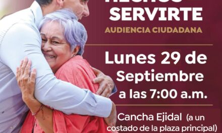 Audiencia Ciudadana llegará San Vicente