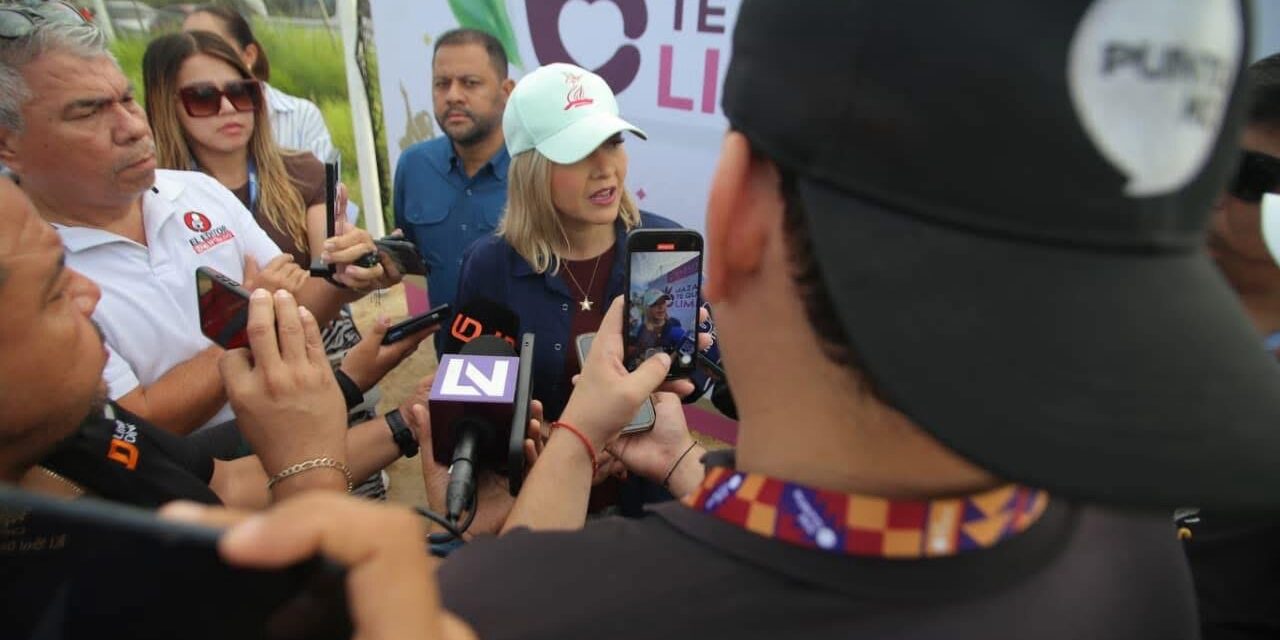La Presidenta Municipal Estrella Palacios presentó el calendario de las Fiestas Patrias