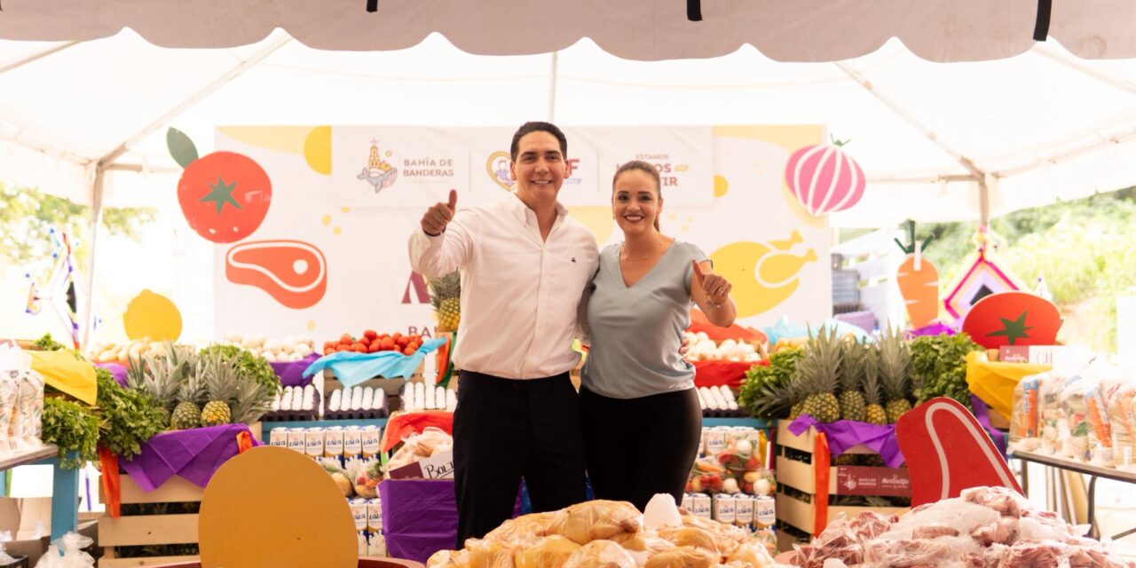 El Mercadito DIF llegó hasta la comunidad de Mezcales