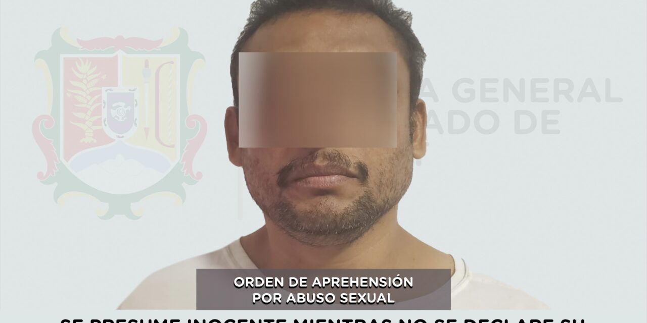 DETENIDO EN TECUALA POR EL DELITO DE ABUSO SEXUAL