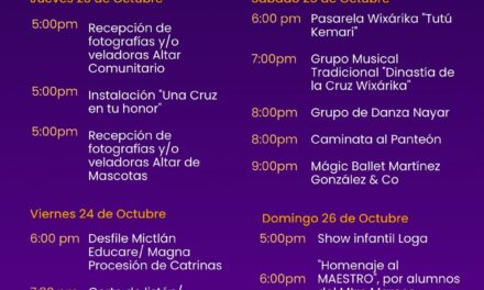 FESTIVAL DE LOS MUERTOS LAS VARAS 2025