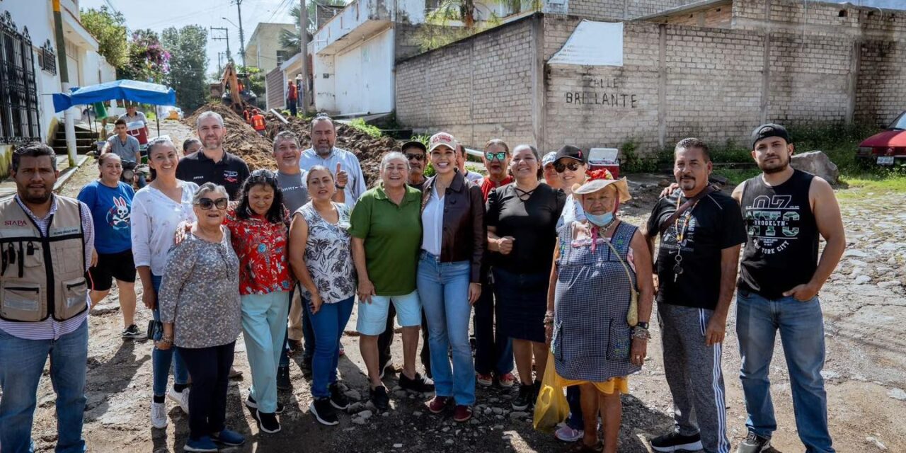 AVANZA REHABILITACIÓN DEL AGUA POTABLE EN EL PEDREGAL